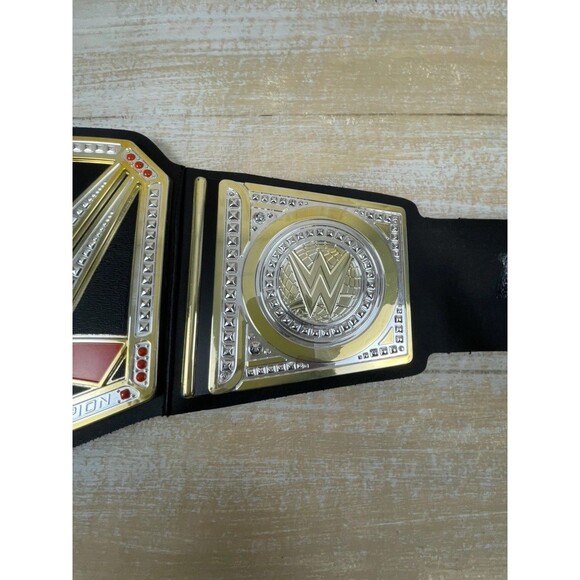 WWE 2014 Mattel HEAVYWEIGHT CHAMPIONSHIP Youth Replica New Logo Wrestling BELT - Picture 13 of 13